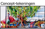 Concept-tekeningen