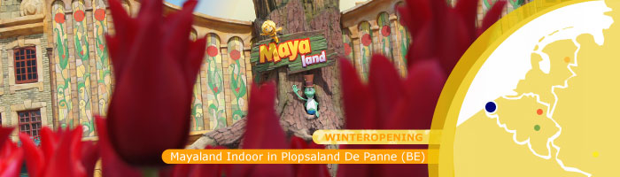 Mayaland in Plopsaland De Panne (winter)